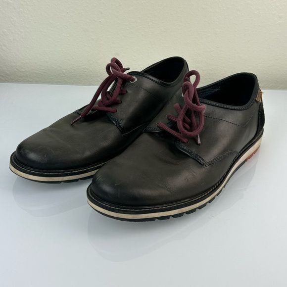 Pikolinos Men’s Black & Gray Oxfords Leather Casual Shoes Sz 44 (US 10 - 10.5) main image 3